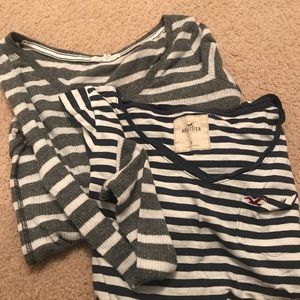 bundle of striped tees